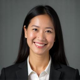 Professional headshot of Sarah Chen, CEO of Riverbend Logistics